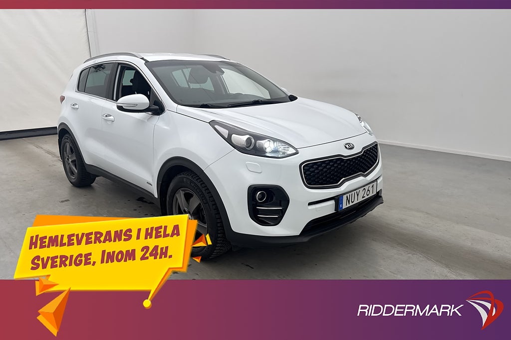 Kia Sportage 2.0 CRDi 185hk AWD B-Kamera Drag 0.63l/mil