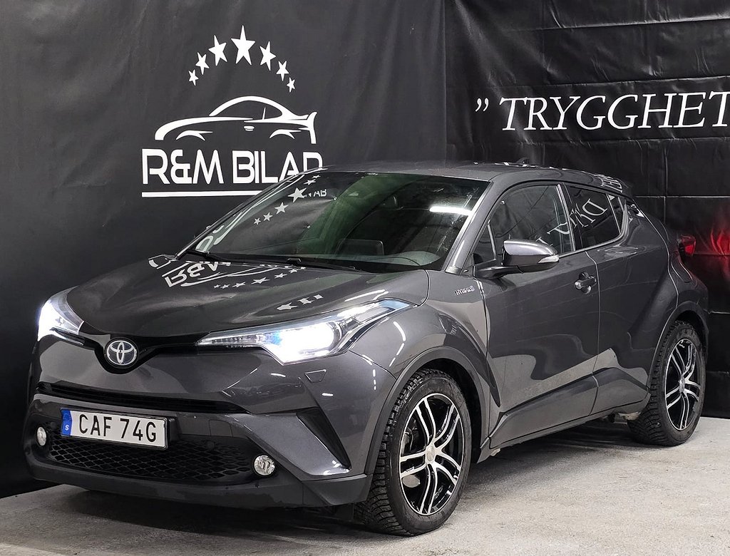 Toyota C-HR Hybrid, 1-ägare, Drag, B-kamera, Navi, Snål!!