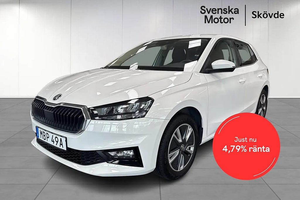 Skoda Fabia 1.0 TSI DSG 110hk Style Kamera Carplay 4,79% Kampanj rä...