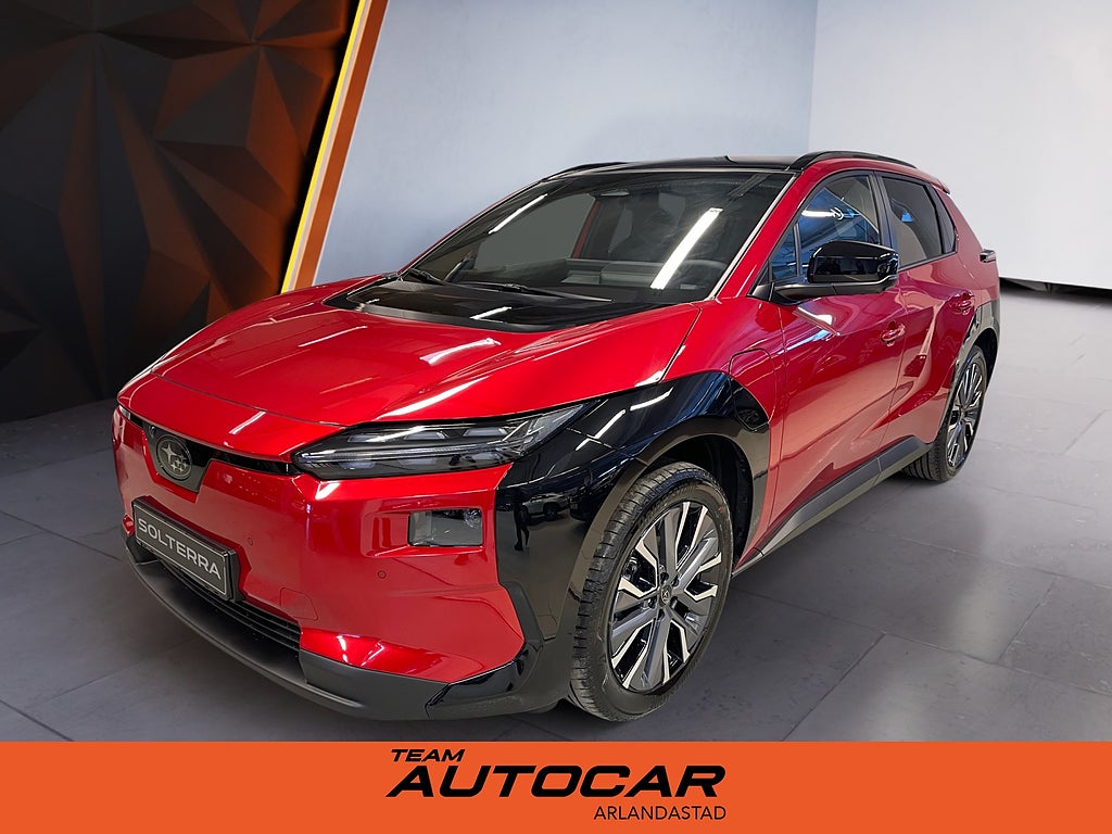 Subaru Solterra Touring+, 74.7 kWh AWD 343hk, Panorama, NYA MODELLEN