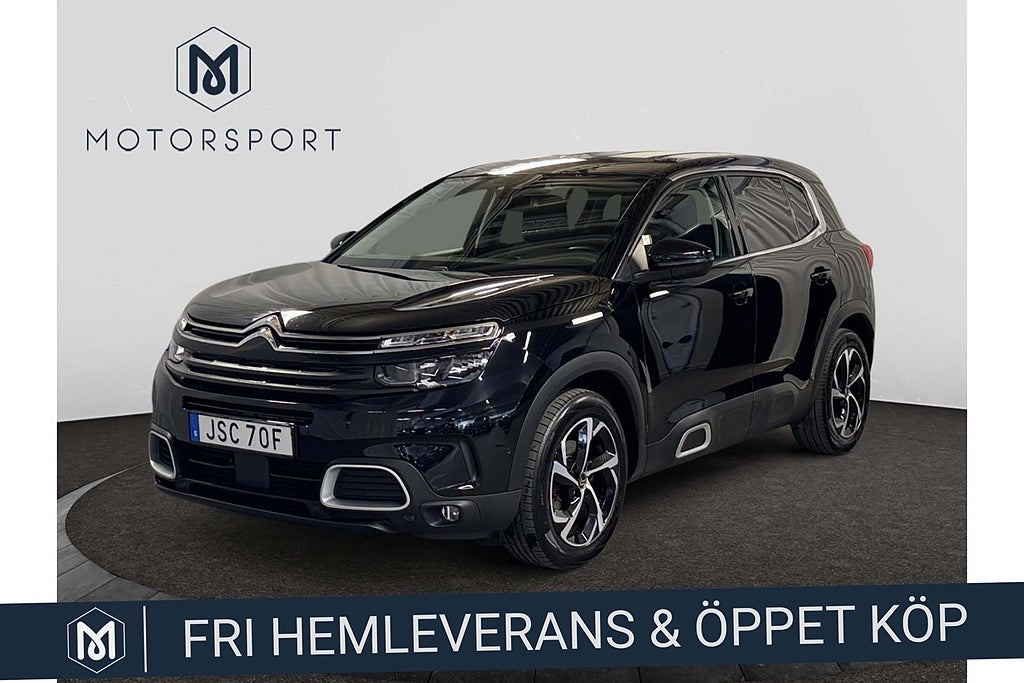 Citroën C5 Aircross 1.6 Aut 181 HK Backkamera Navi Carplay Drag