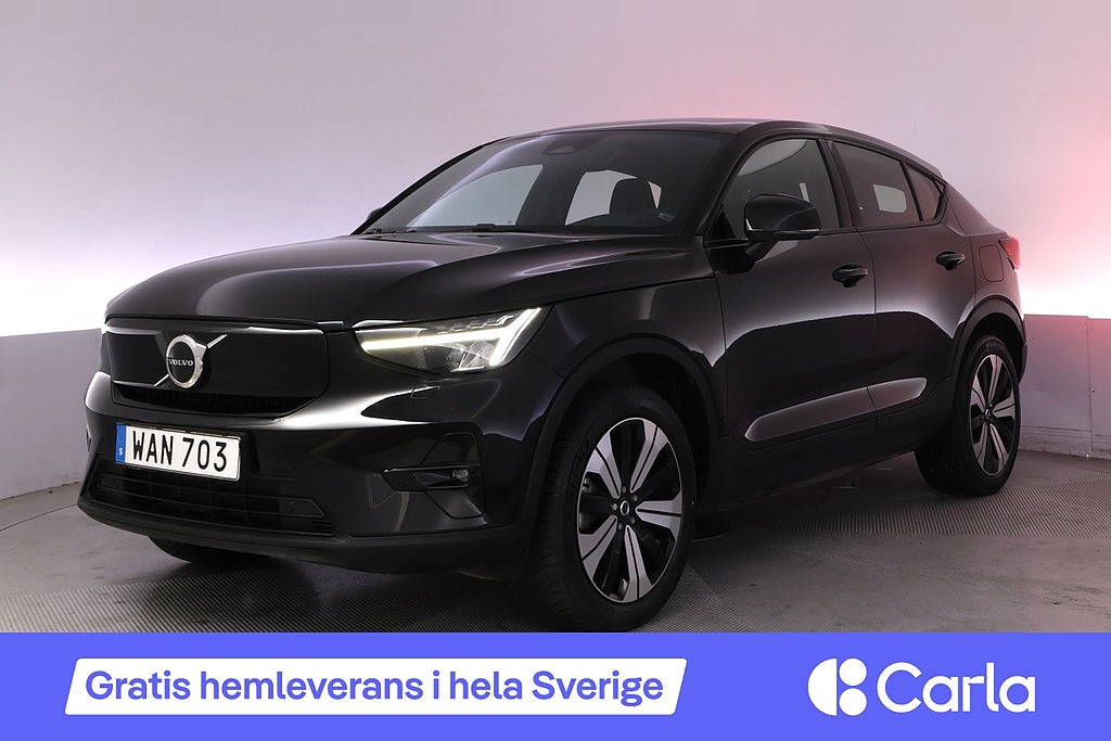 Volvo C40 Recharge Plus Pano BLIS Drag Elstol Kamera