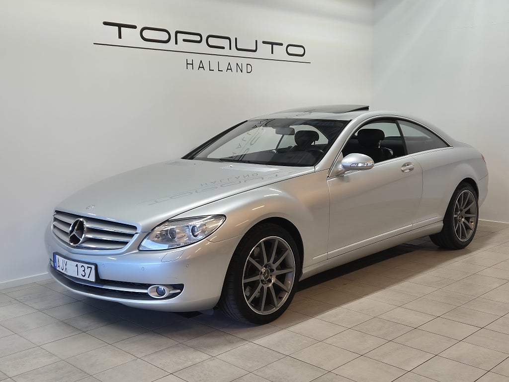 Mercedes-Benz CL 500 7G-Tronic388hk|Läder|Nav|Taklucka|Nybes