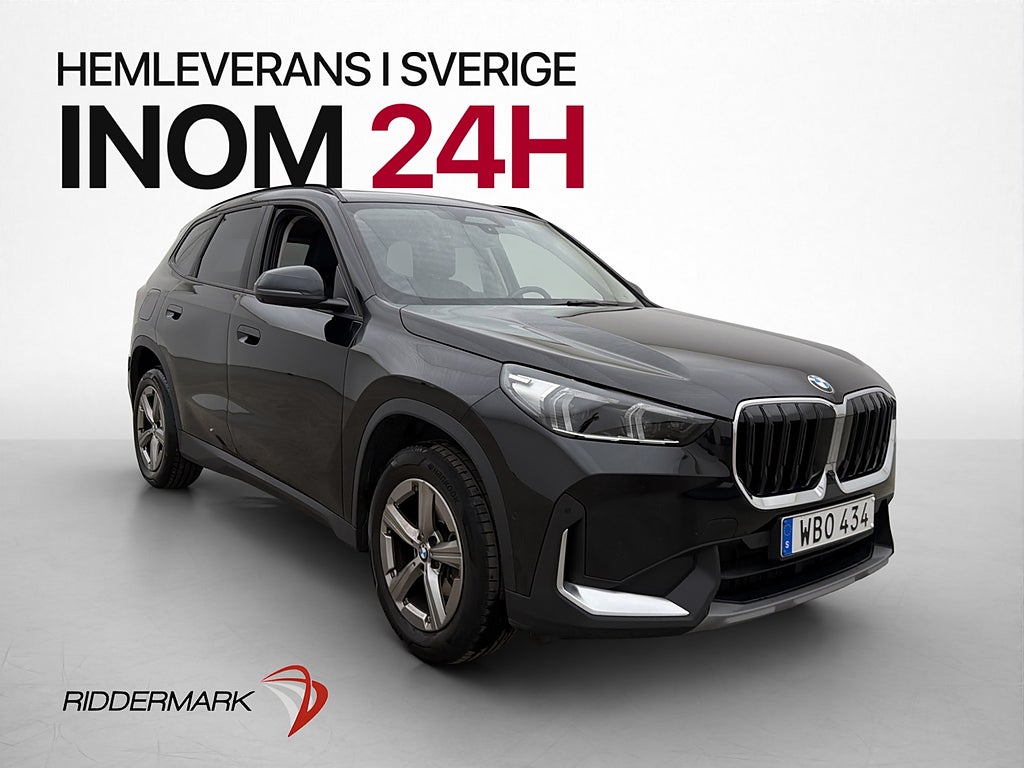 BMW X1 SDrive18i 136hk Panorama HUD Kamera Skinn MOMS
