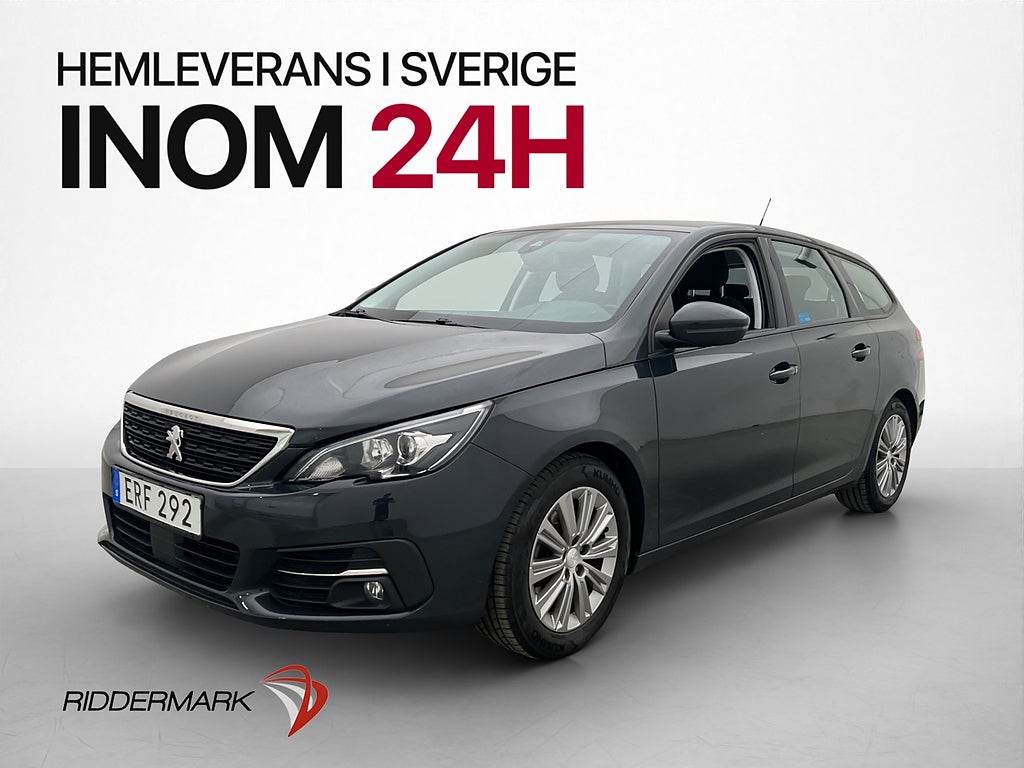 Peugeot 308 sw 1.2 131hk Active Dragkrok Kamrem bytt