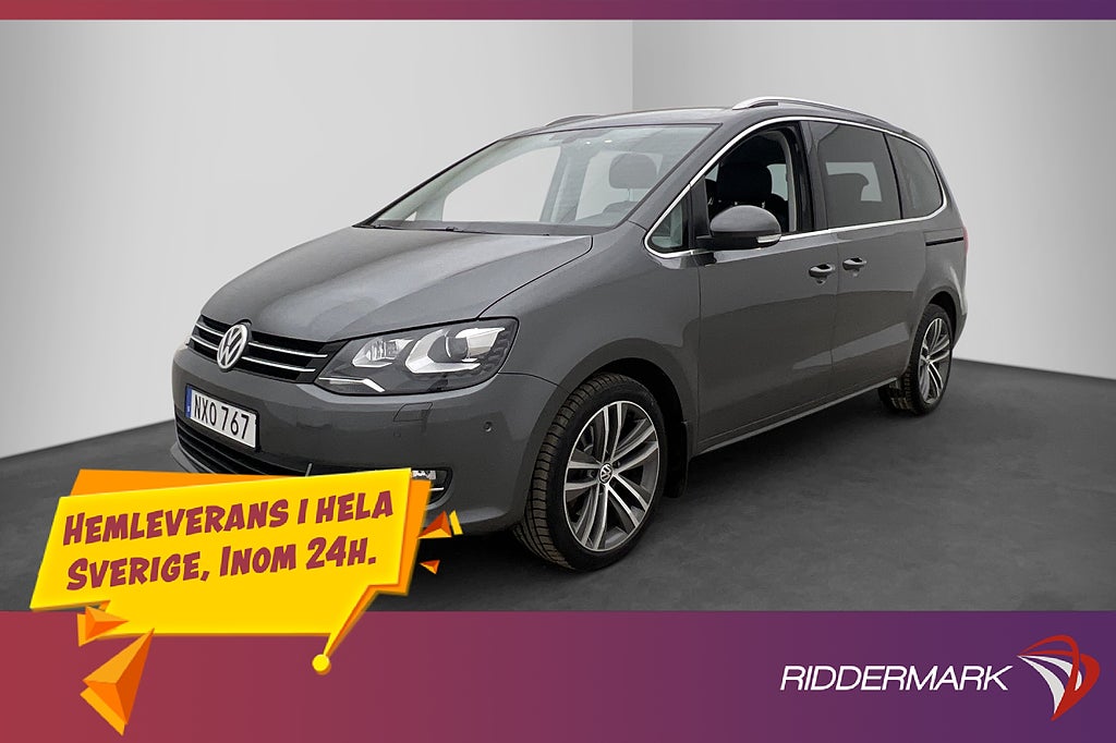 Volkswagen Sharan 4M 184hk GT 7-Sits El-dörrar Drag Kamera