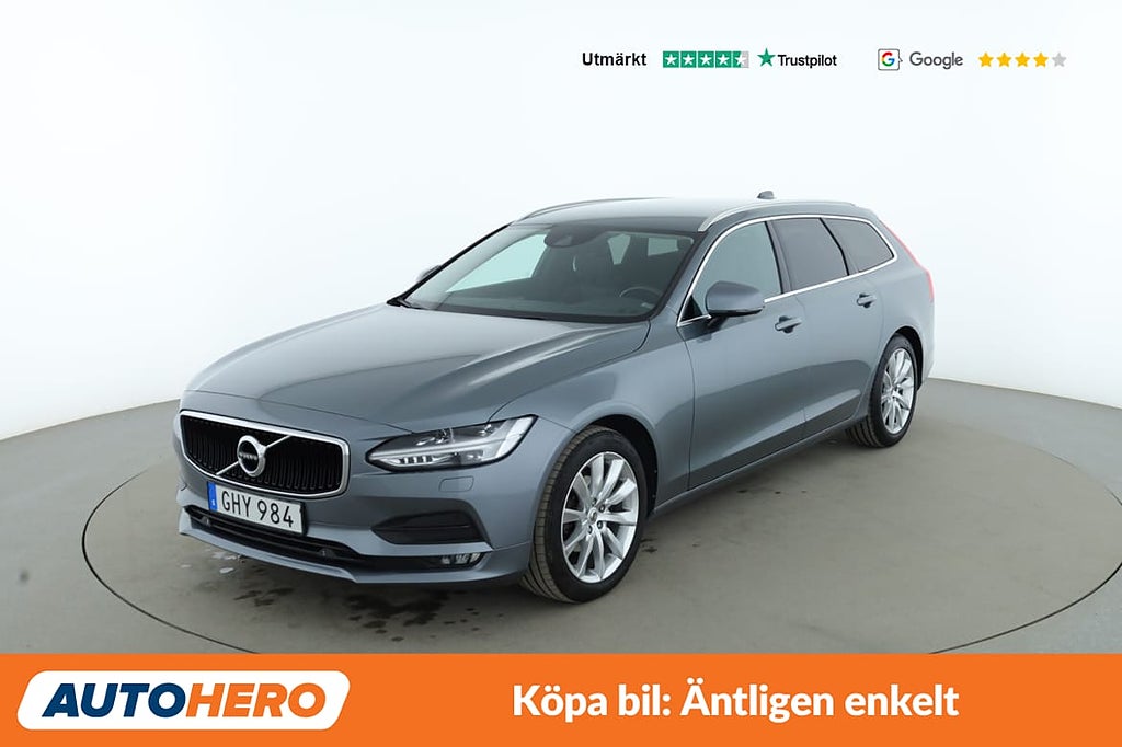 Volvo V90 2.0 D4 Momentum / Drag, Värmare, Helljusassist