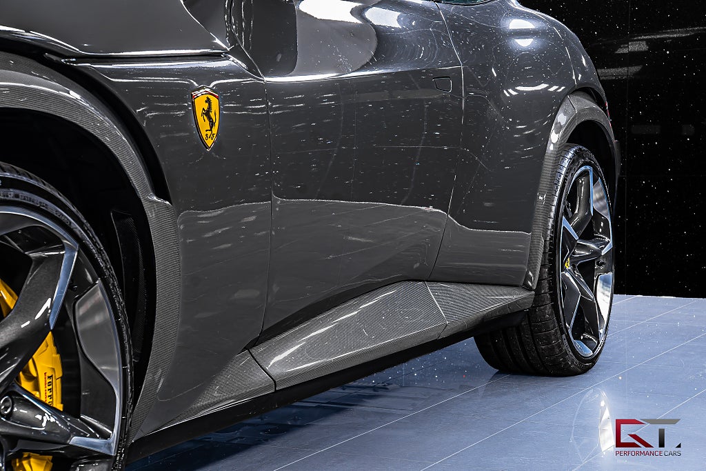 Ferrari Purosangue MOMS Kolfiber Pano 23" Lyftsystem Bur3D Grigio Scuro