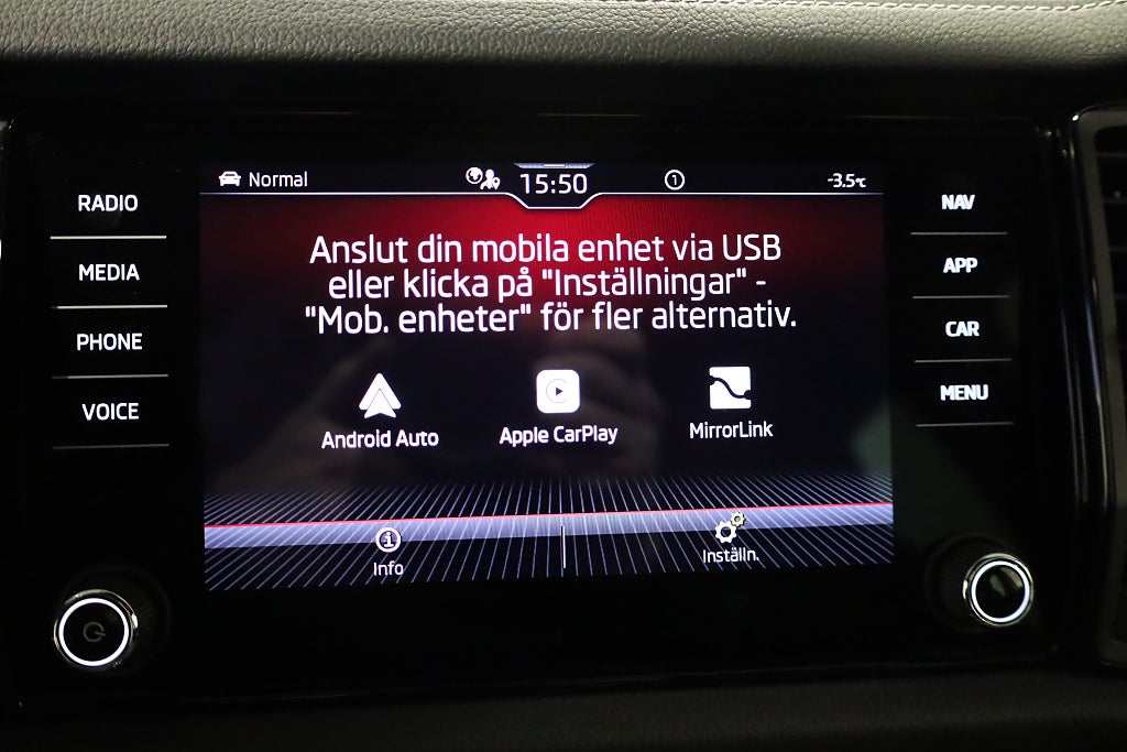 Skoda Kodiaq 2.0 TSI 4x4 Sportline Drag Värmare Kamera Cockpit 2023