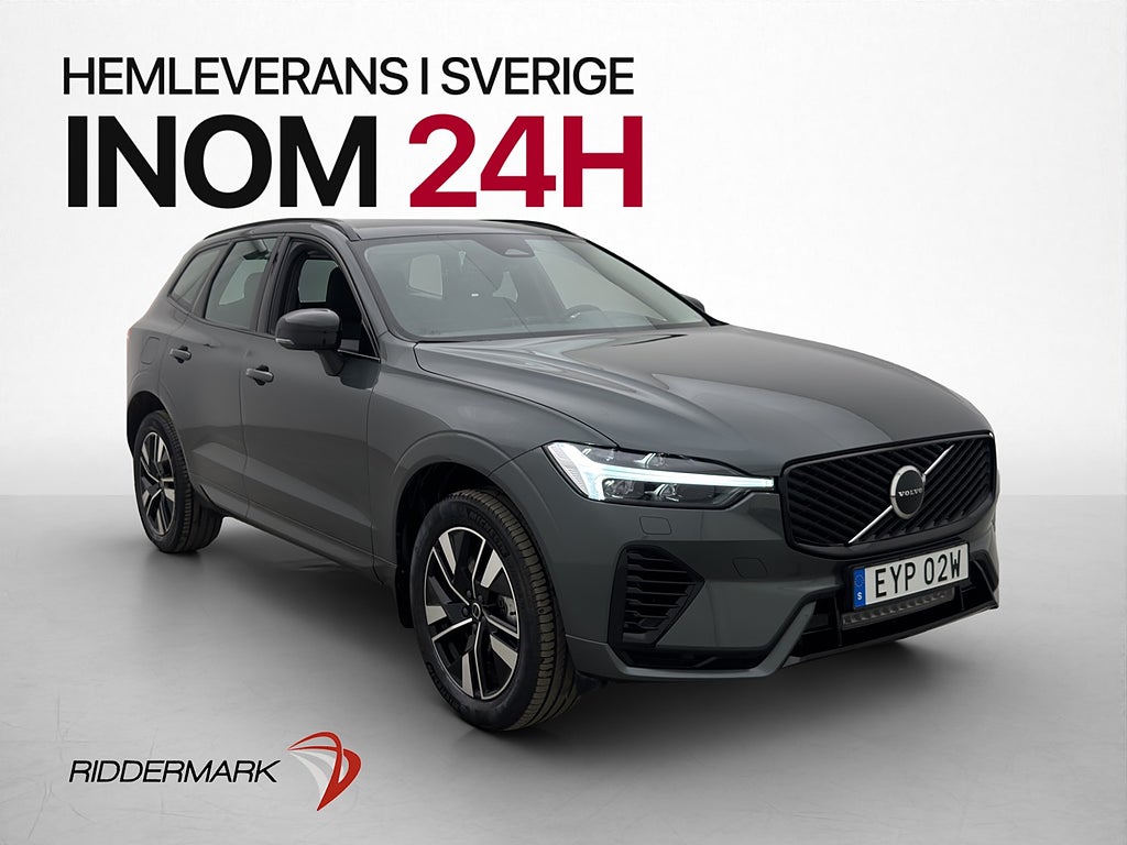 Volvo XC60 T6 AWD Plus Dark Värmare H/K Kamera Skinn Drag
