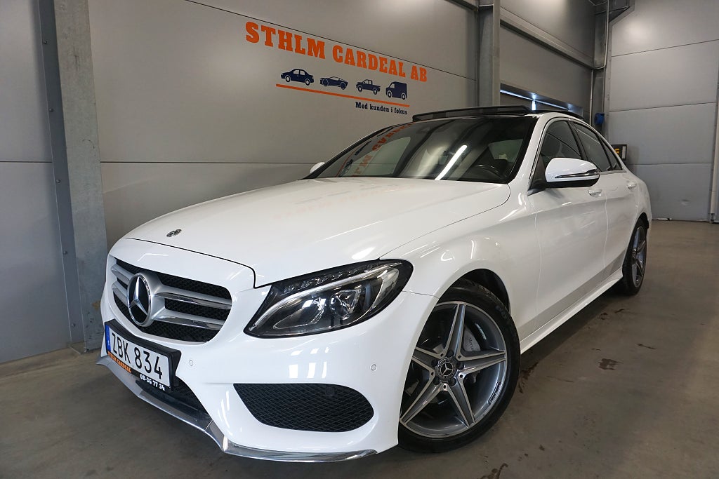 Mercedes-Benz C 200 9G-Tronic AMG Panorama Burmester 