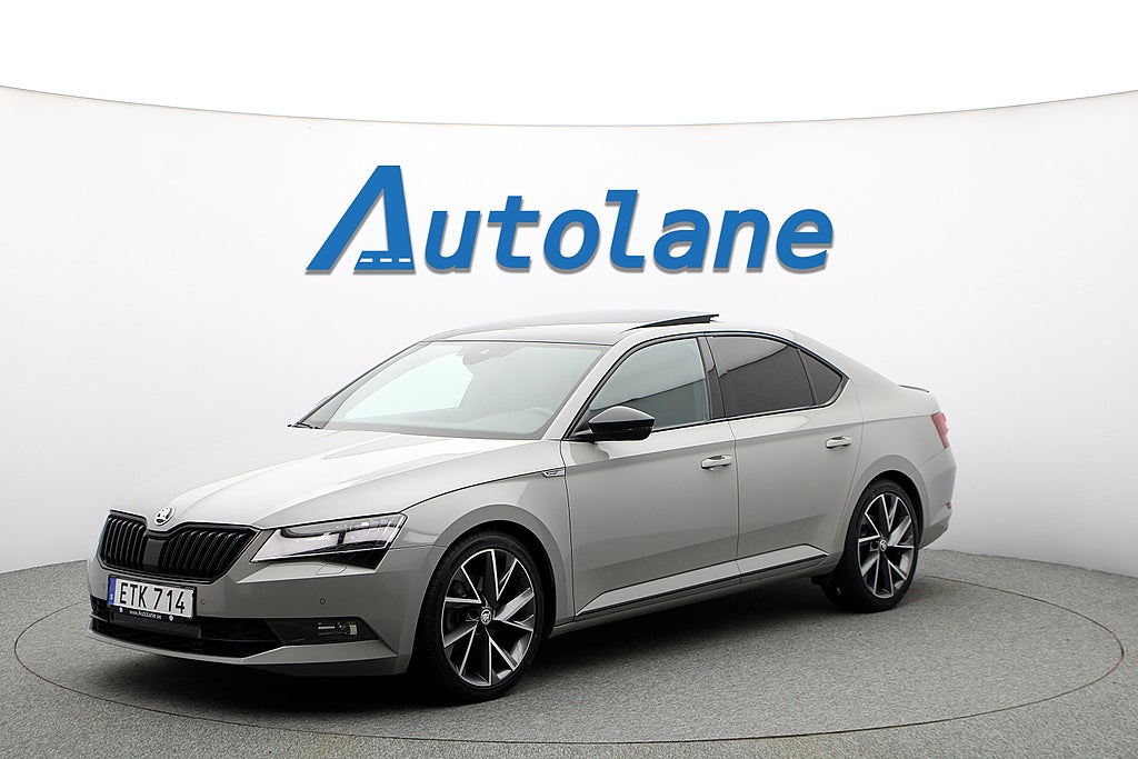 Skoda Superb 2.0 TDI 4x4 Sportline, Panorama, Värmare, Drag 190hk