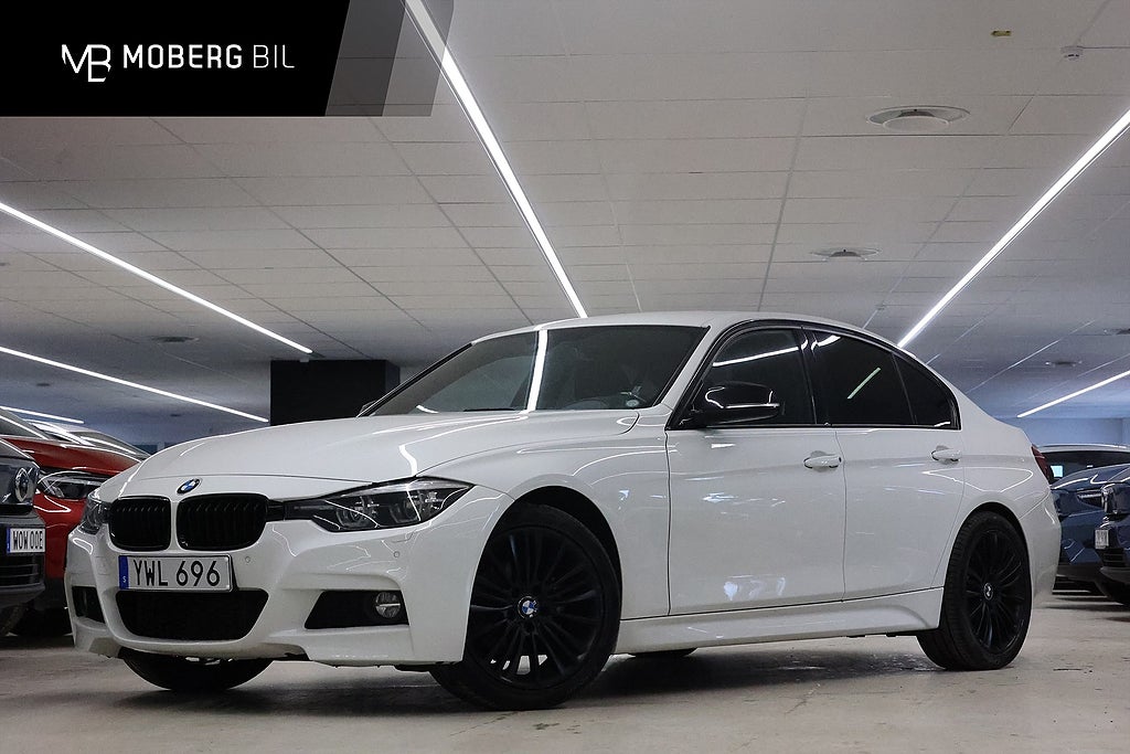 BMW 318D Sedan 150hk Helg på Moberg! M Sport Shadow Drag Navi Läder