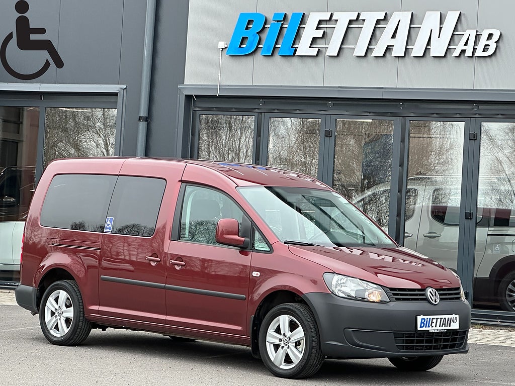 Volkswagen Caddy Caddy Maxi Life 1.6 TDI|Handikappanpassad|Ramp|Rullstol