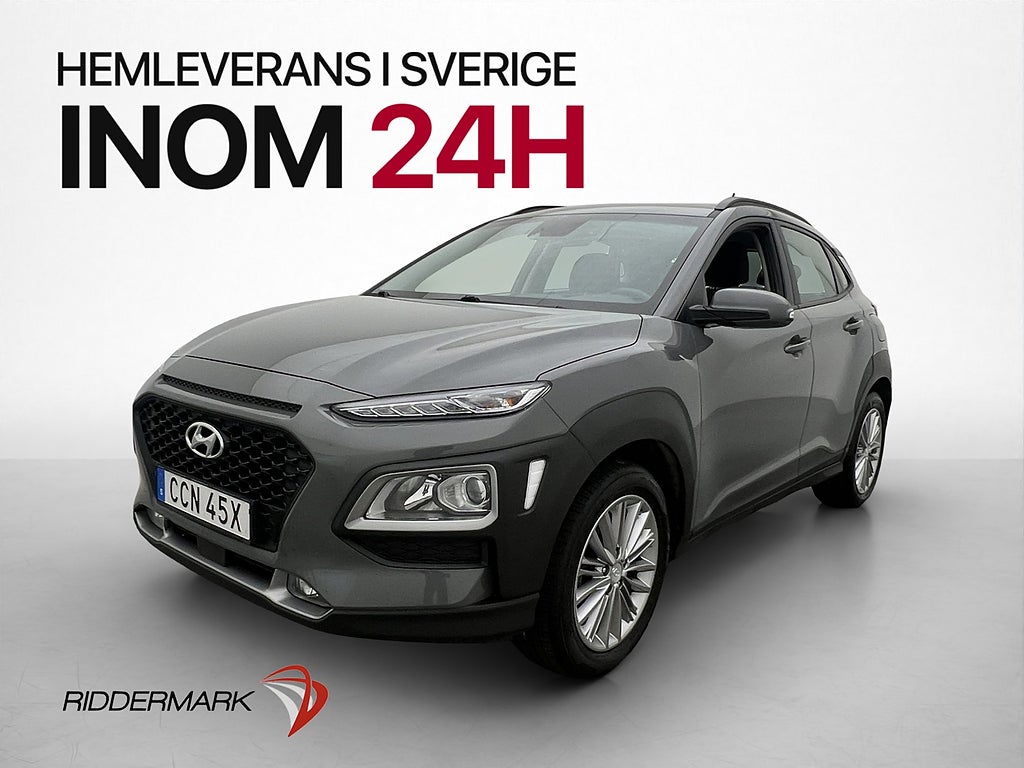 Hyundai Kona 1.0 T-GDI 120hk Trend Värmare Kamera CarPlay