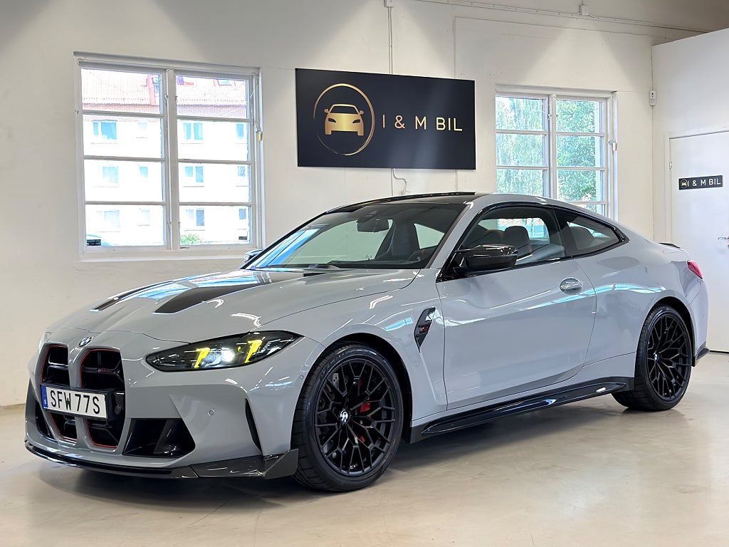 BMW M4 CS Steptronic Euro 6/ Skalstolar/ 1 Ägare/