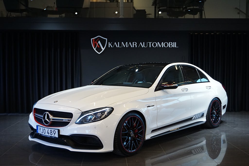 Mercedes-Benz AMG C 63 S AMG MCT 510hk Edition 1/ Skalstolar/ Burmester