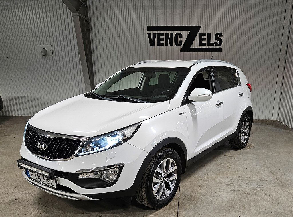 Kia Sportage 2.0 CRDi AWD Comfort Dragkrok Rattvärme Fin