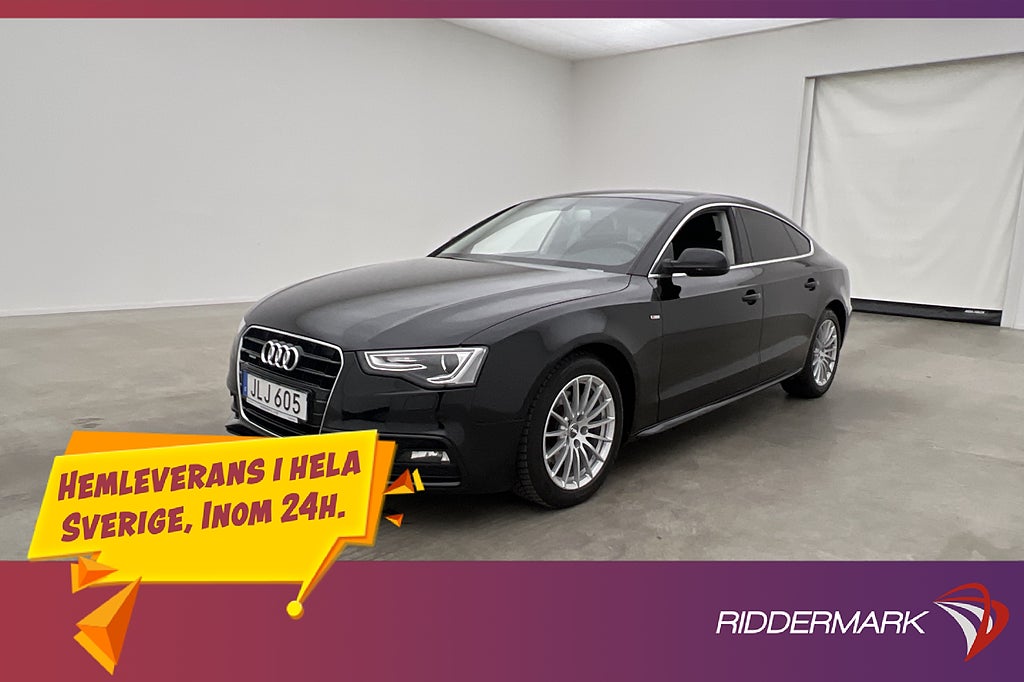 Audi A5 2.0 TDI Quattro S-Line Sensorer Farthållare SV-Såld