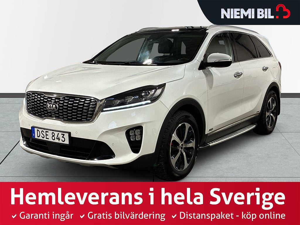 Kia Sorento 2.2 CRDi AWD GT-Line Drag 7-sits Kamera Pano S&V
