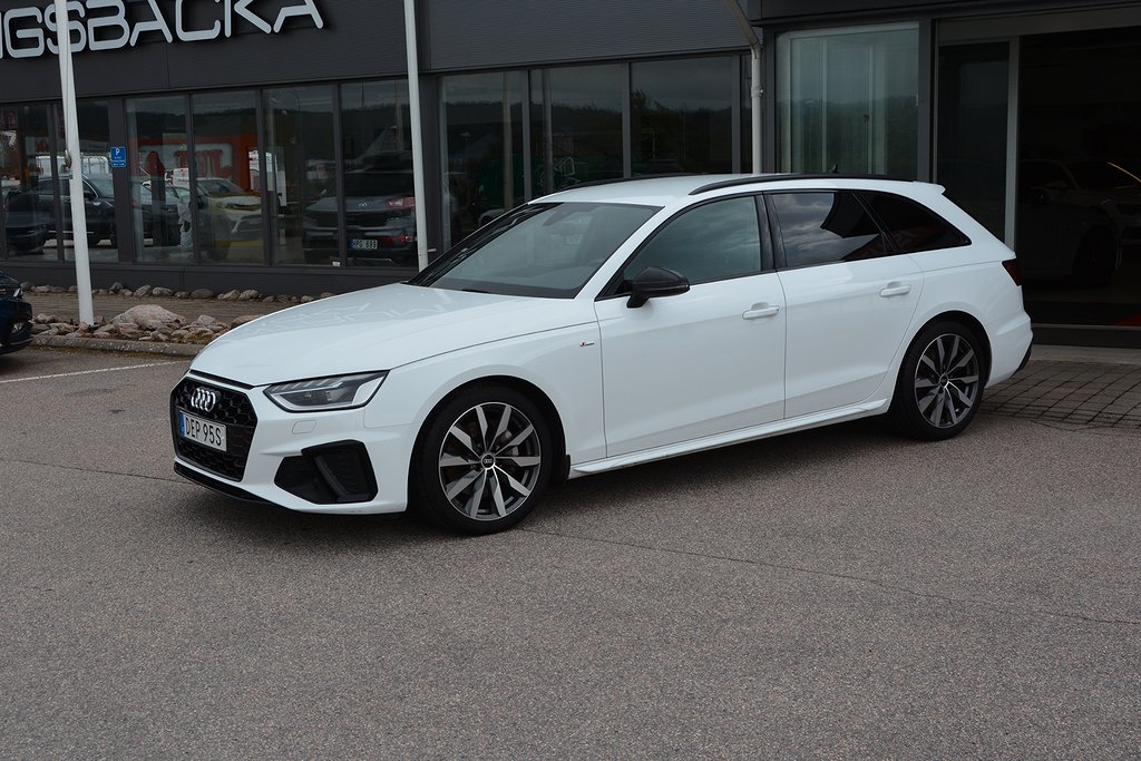 Audi A4 Avant 40 TDI quattro S-Line Led Värmare 