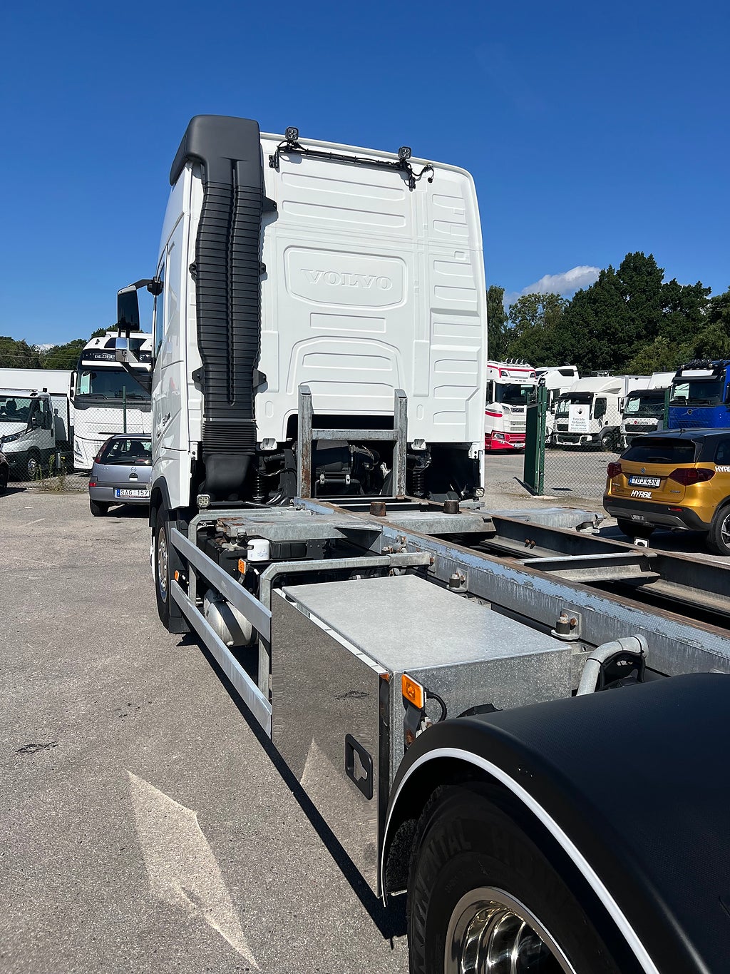 Volvo FH13 540 6x2 Containerede / Lösflaksbil, I-See