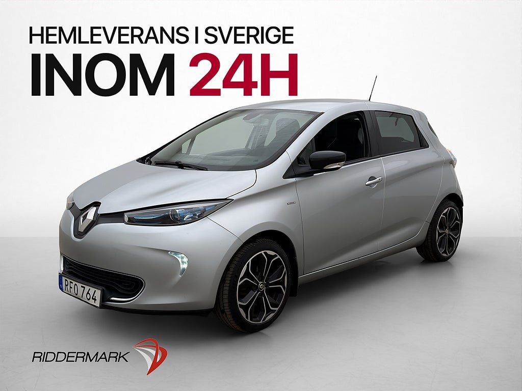 Renault Zoe R110 41 kWh Friköpt batteri BOSE Kamera Navi