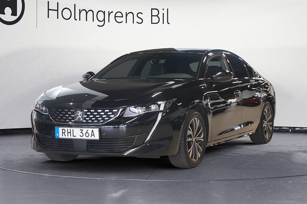 Peugeot 508 1.6 PureTech 180 Eat, 180hk, 2019 Adaptiv Farthållare, Panorama