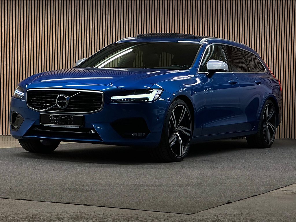 Volvo V90 T5 R-DESIGN PRO/ PANO/ CARPLAY/ GPS/ *UNIK* 250HK 