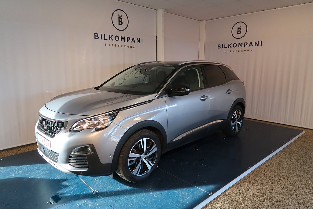 Peugeot 3008 Allure 165hk Dragkrok ACC Nyservad