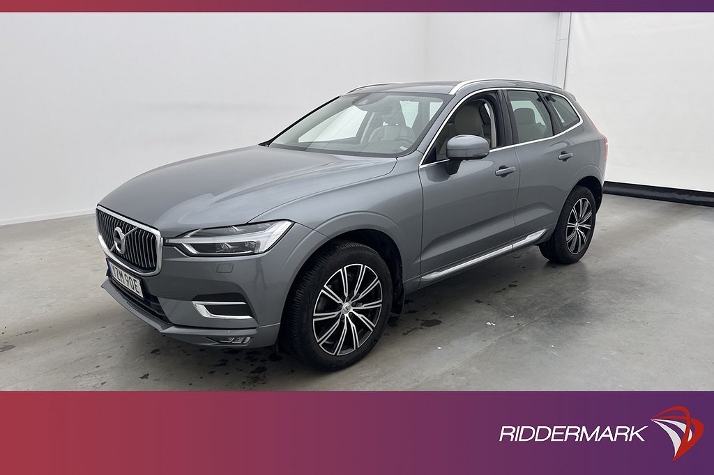 Volvo XC60 B4 AWD Inscription Pano Värm 360° Skinn Drag MOMS