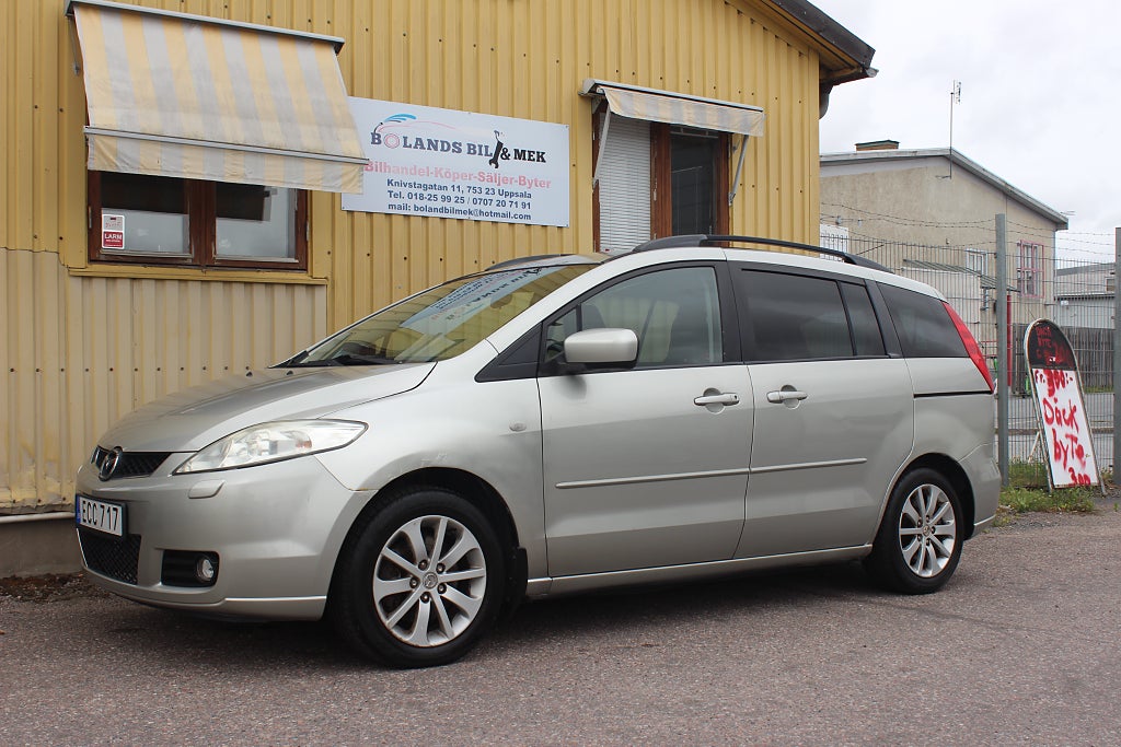 Mazda 5 2.0 MZR (7 sitsig)Ny besitigad