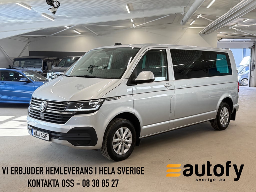 Volkswagen Caravelle 2.0 TDI T6.1 9-SITS LÅGA MIL D-VÄRM DRAG L2 LÅNG 150HK