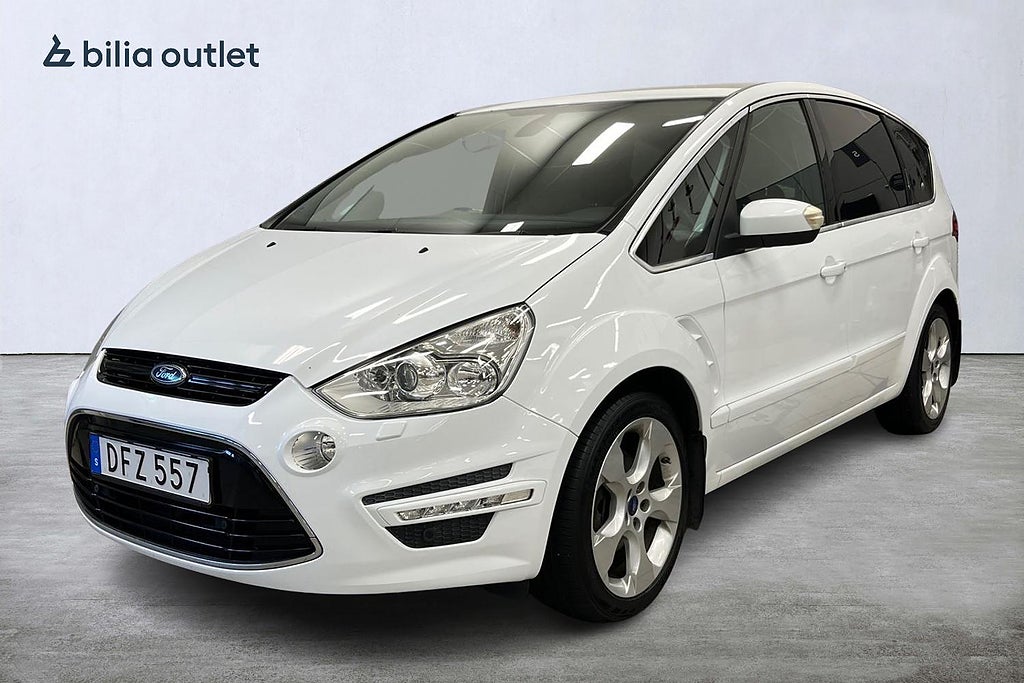 Ford S-Max 2.0 TDCi Powershift 163hk 7-sits Värmare Panorama Drag