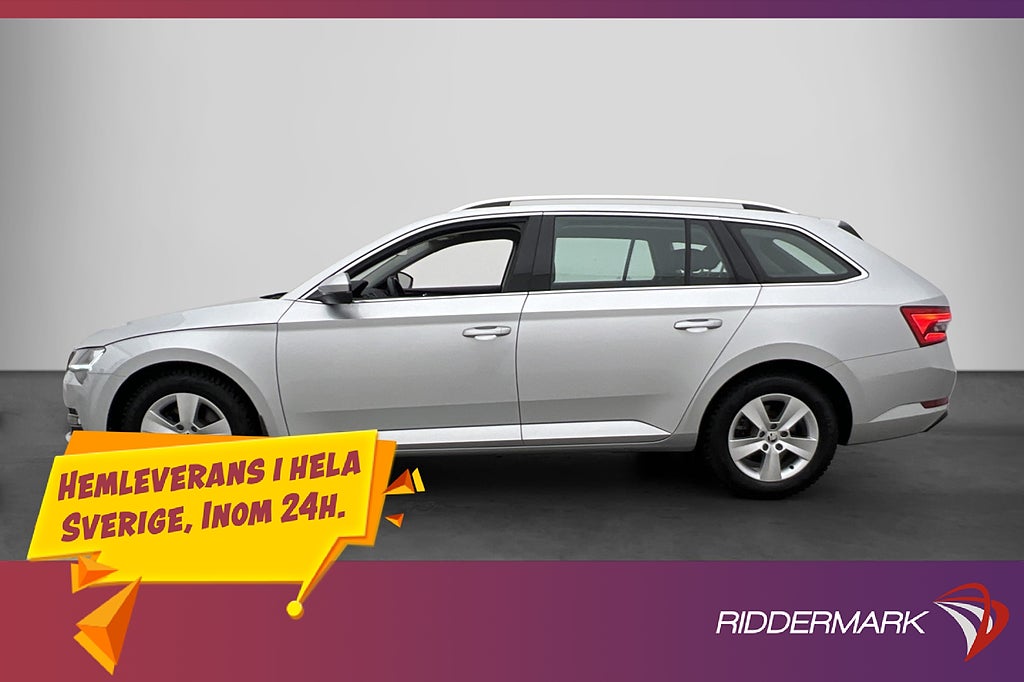 Skoda Superb 2.0 TDI 150hk Rattvärme CarPlay Sensorer