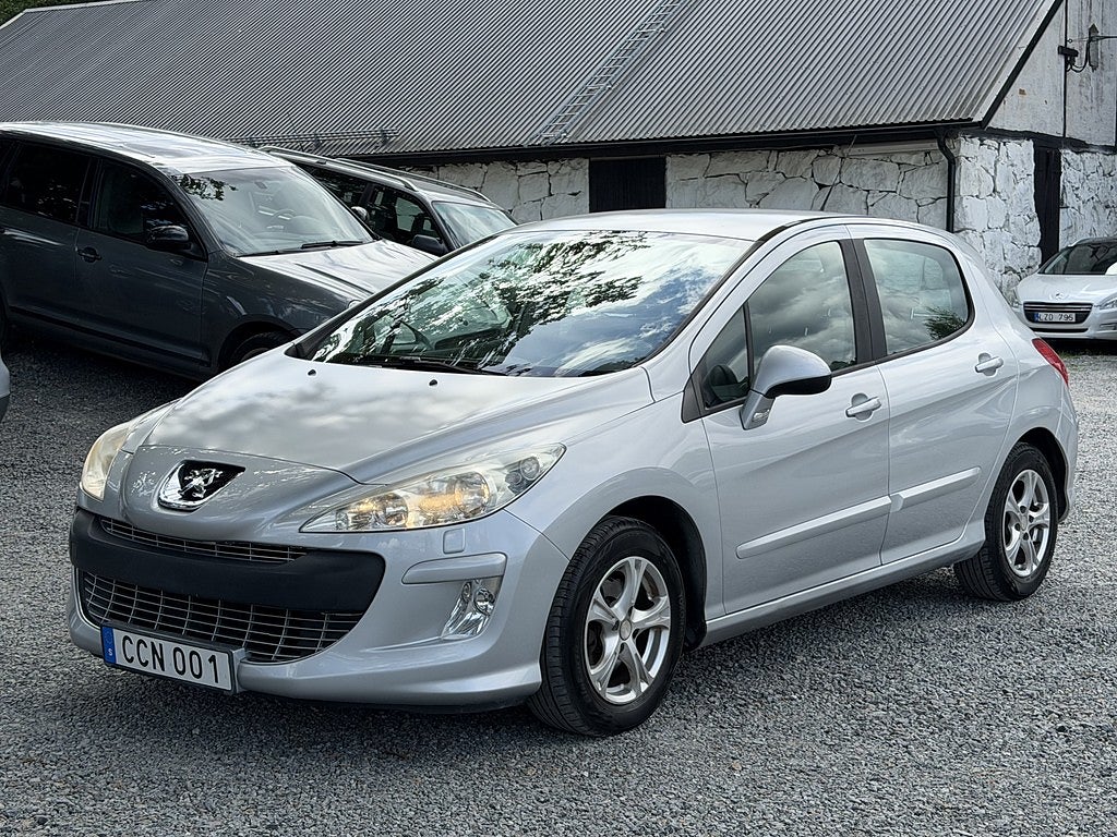Peugeot 308 5-dörrar 1.6 VTi Manuell, Euro 5, kedja, 120hk, 2008