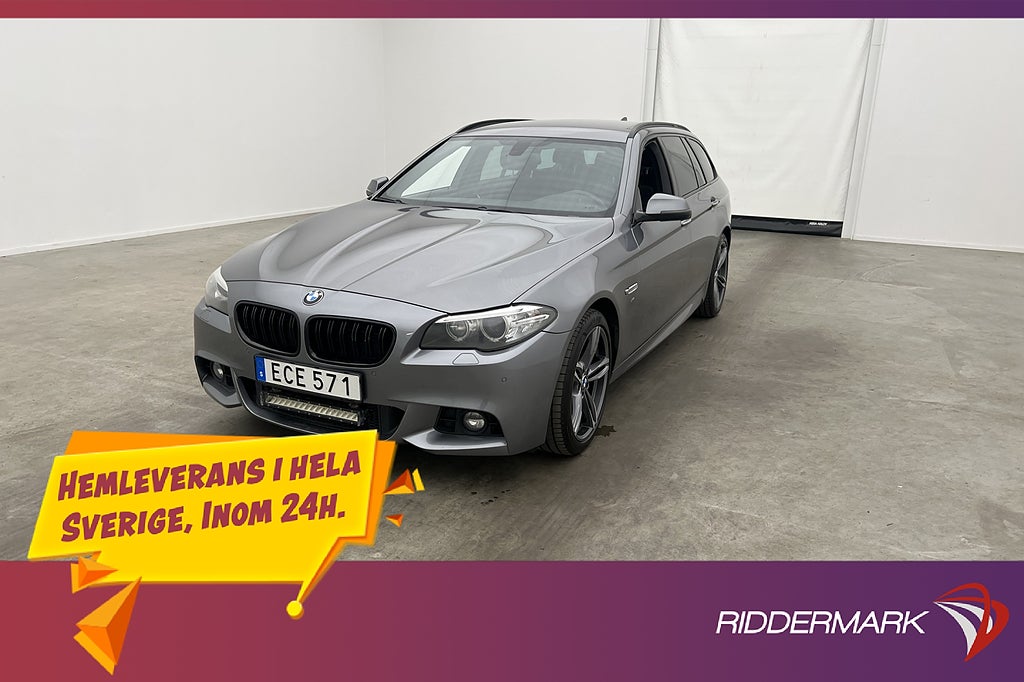 BMW 520 D xDrive Touring 190hk M Sport Kamera Dragkrok Navi