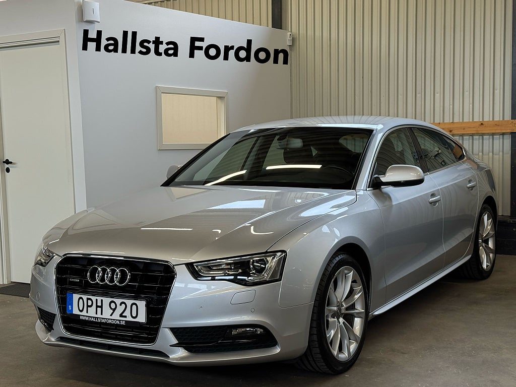 Audi A5 Sportback 2.0 TDI quattro Comfort P-Sensorer Alcantara