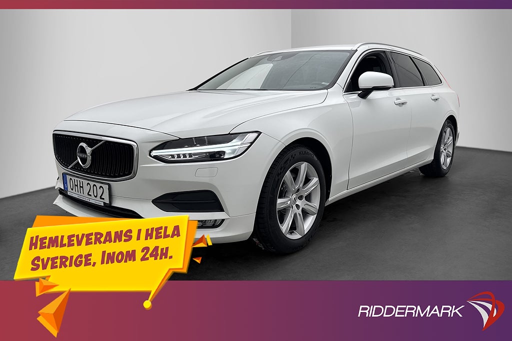 Volvo V90 D4 Momentum Värmare Drag Kamera Navi BLIS