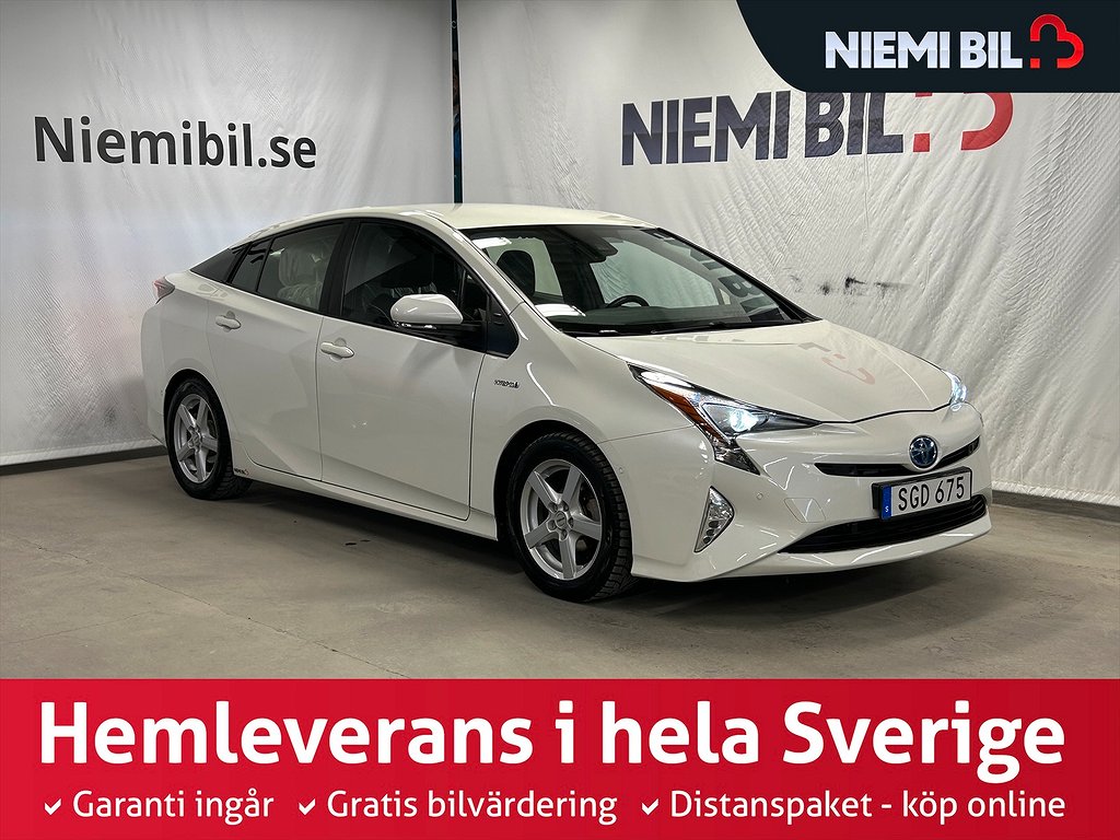 Toyota Prius Hybrid CVT S&V-däck/Drag/Mvärm/Kamera/Låg skatt