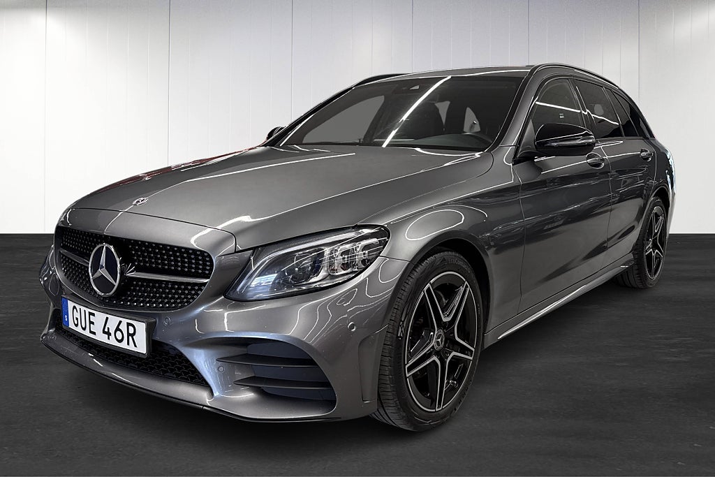 Mercedes-Benz C 220 D AMG Aut, Nav, Drag, Värmare