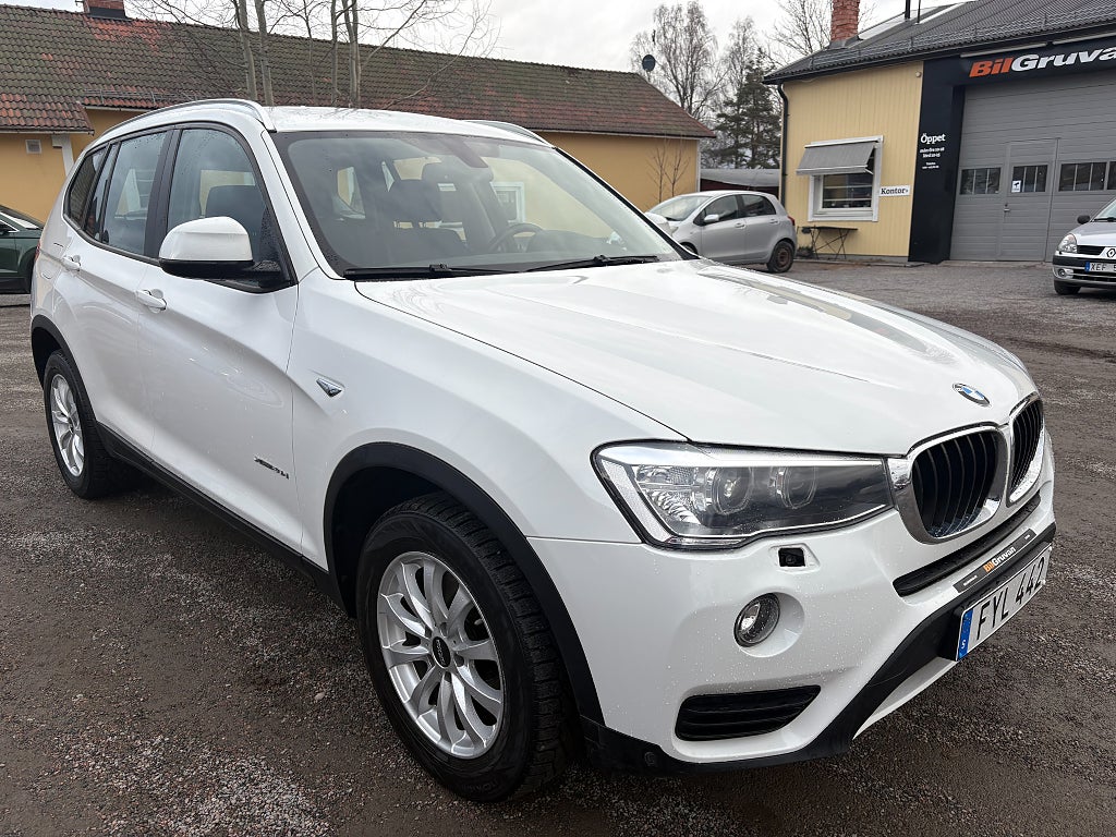BMW X3 xDrive 20d AUT 190 hk Dragkrok/GPS