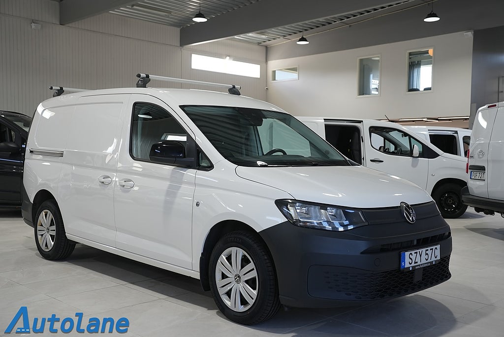 Volkswagen Caddy Maxi Cargo 2.0 TDI  Inredning,Värmare,Kamera,Drag,Carplay