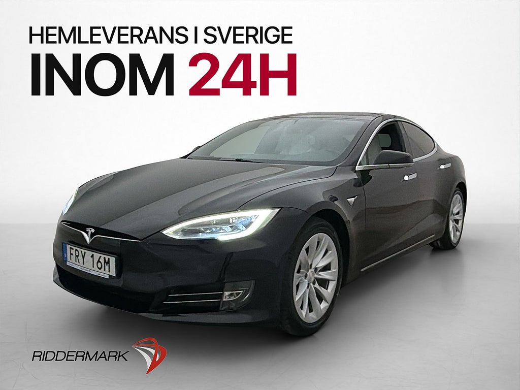 Tesla Model S 100D AWD 525hk MOMS Pano Kamera AP Luftfjädr.