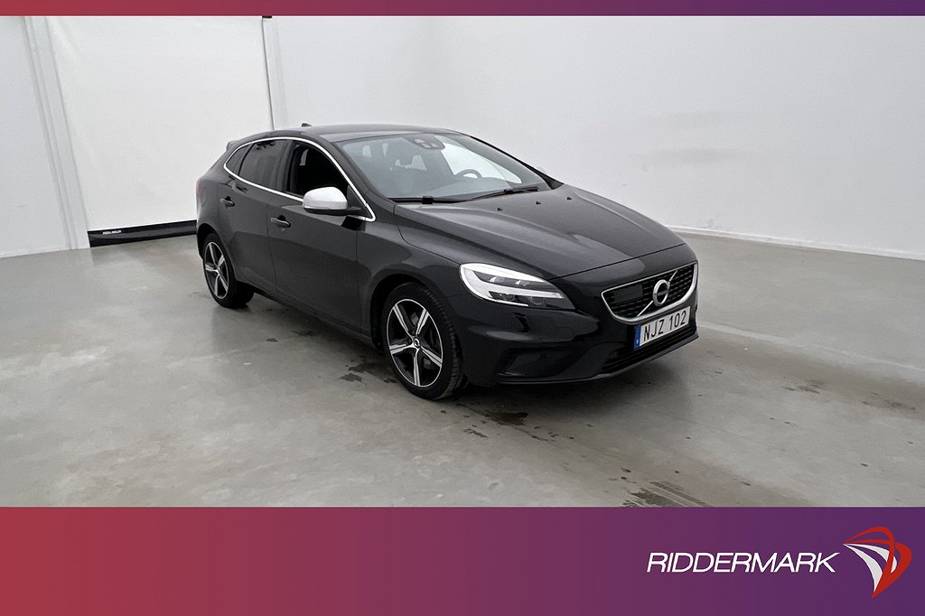 Volvo V40 T3 152hk R-Design VOC Panorama P-Värmare Sensorer