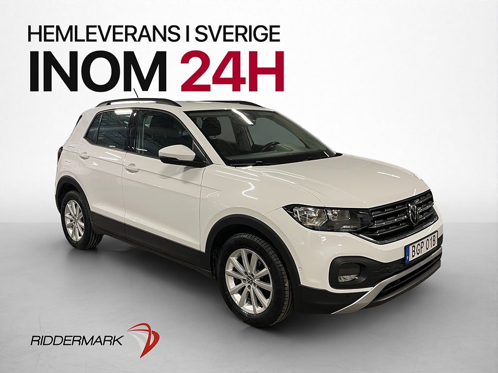 Volkswagen T-CROSS 1.6 TDI M&K-Värmare CarPlay Kamera Drag