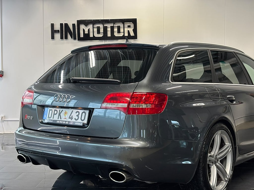 AUDI RS6 AVANT 5.0 V10 BITURBO QUATTRO 579ch - SONORISATION BOSE - FREINS CARBONE - CLIMATISATION - CAMÉRA DE RECUL