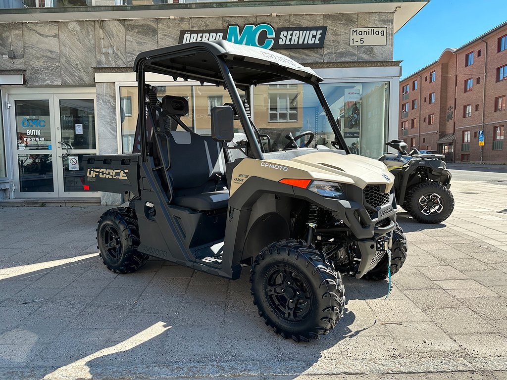 CFMOTO UFORCE 600 Beige UTV |  RÄNTEFRITT & GRATIS hemlev!