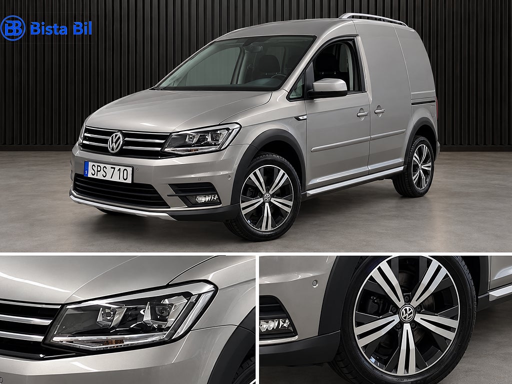 Volkswagen Caddy Alltrack Alltrack Van 2.0 TDI 4M Drag | Värmare | SoV | 150 Hk 