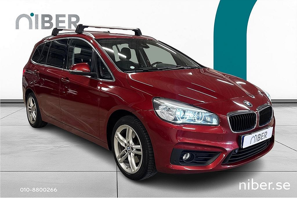 BMW 218 I Gran Tourer, 7 sits, Kamera, Drag